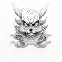 Kaido vs Luffy tattoo design idea