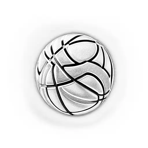 Incorporate Kobe Bryant's signature into a basketball design tattoo design idea