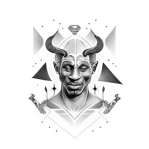 Mamba Mentality wording tattoo design idea