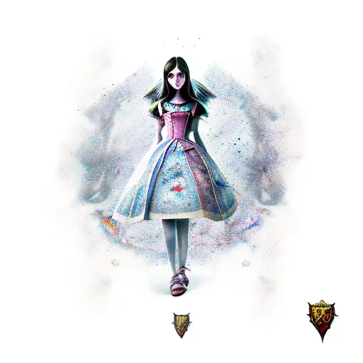 Alice the madness returns tattoo design idea