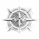 Sumerian cuneiform script tattoo design idea