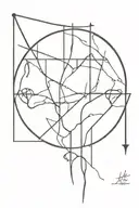 lyrics to Eastside of sorrow by Zach bryan tattoo design idea