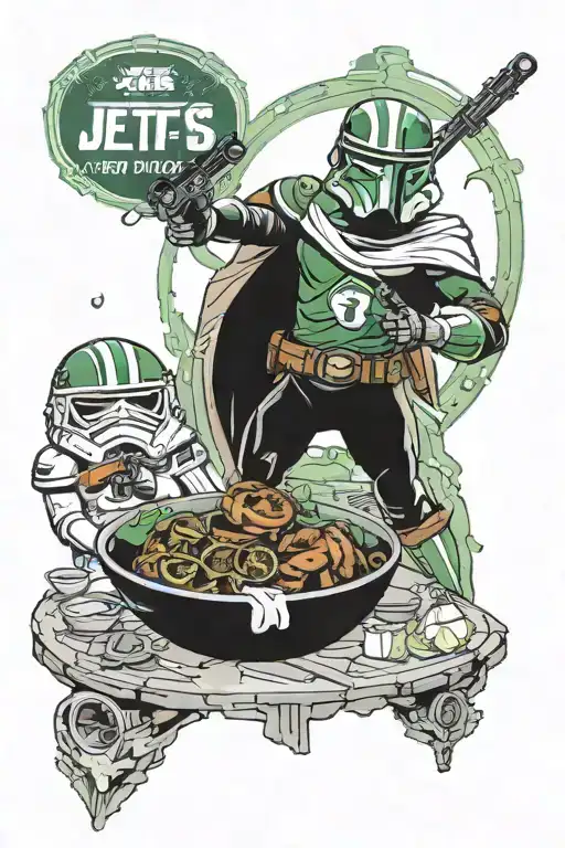 architecture cooking New York jets star wars tattoo design idea