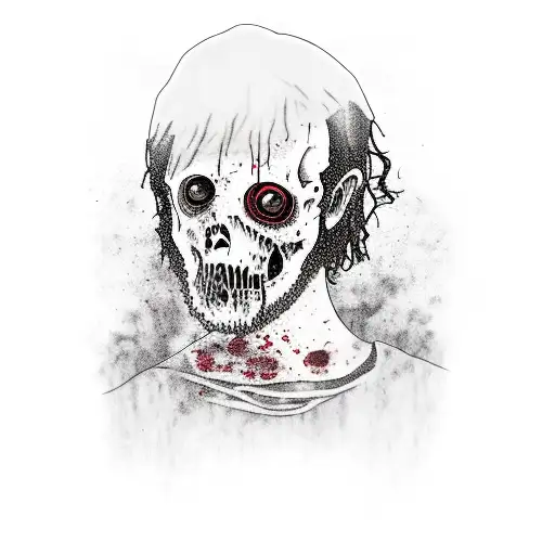 the walking dead  tattoo design idea