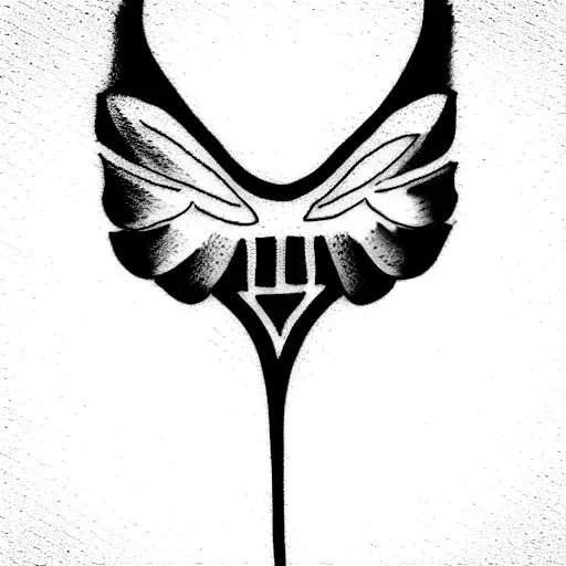 I want a minimalist tattoo idea representing the sentence ''What greater revenge against death than life?'' tattoo design idea