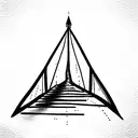 Cause there were pages turned with the bridges burned Everything you lose is a step you take tattoo design idea