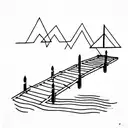 Cause there were pages turned with the bridges burned Everything you lose is a step you take tattoo design idea