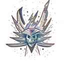 Lightning Bolt tattoo design idea