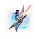oathbringer sword from the stormlight archives tattoo design idea