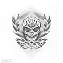 Incorporate symbols of sports, farming, and socializing into a tattoo that represents the client's favorite things. tattoo design idea