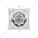 2 dices tattoo design idea