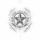 Dallas cowboy mesh with Boston redsox tattoo design idea