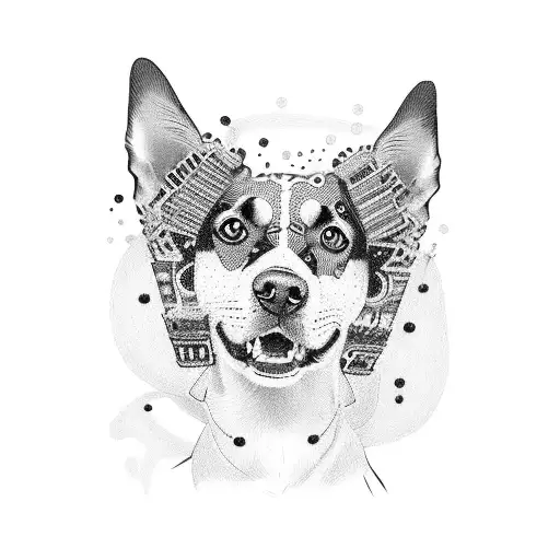 my three dogs names coco, nala and diva tattoo design idea