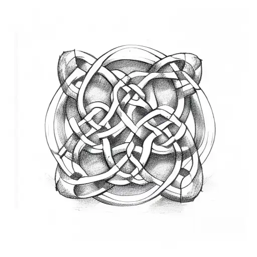 Celtic Knot tattoo design idea