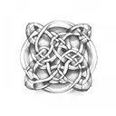 Celtic Knot tattoo design idea