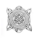 Celtic Knot tattoo design idea