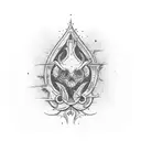 "Never Broke Again" on the upper abdomen curved above the navel tattoo design idea