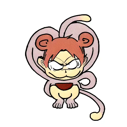 monkey d lufy tattoo design idea