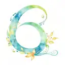 Music written on a scroll wrapping around the upper arm, under a glowing moon with falling leaves encompassing tattoo design idea