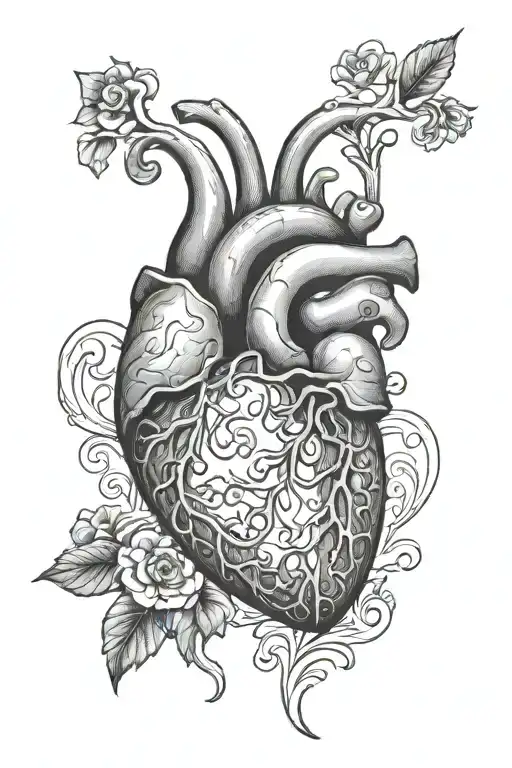 atomonaly correct heart tattoo design idea