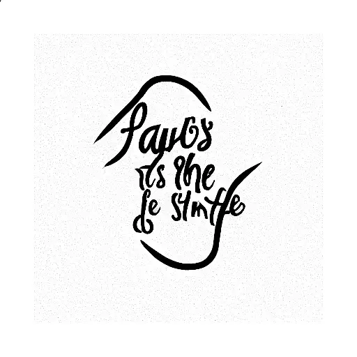 Taylor Swift Lyrics tattoo design idea