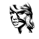 Taylor swift tattoo design idea