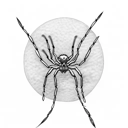 little spider webbing on a mans nipple  tattoo design idea