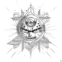 curse mark naruto tattoo design idea