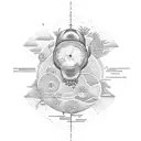 Morse code for Owen tattoo design idea