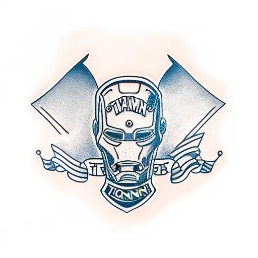 Germany Ironman triathlon tattoo design idea