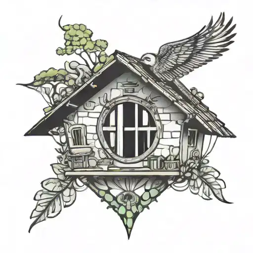 brazillian favela tattoo design idea