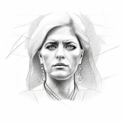 A detailed sketch of a forex trading chart with eurusd as the main focus tattoo design idea