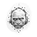 Charles bukowski tattoo design idea