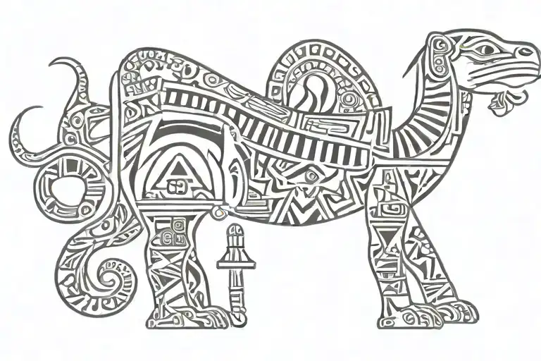Egyptian Ghana art tattoo tattoo design idea