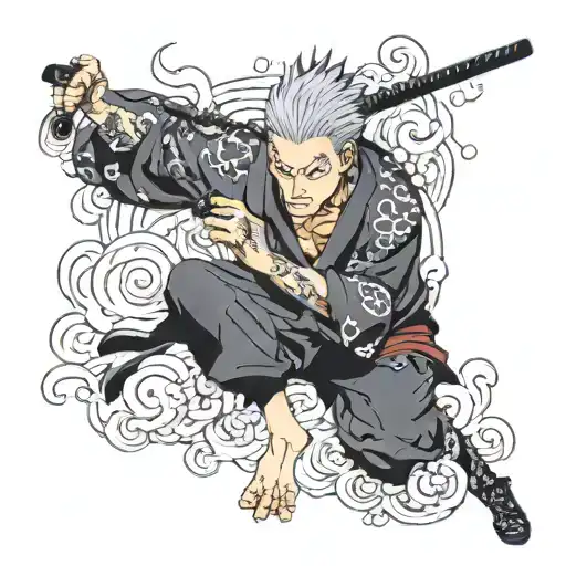 sukuna jujutsu kaisen tattoo design idea