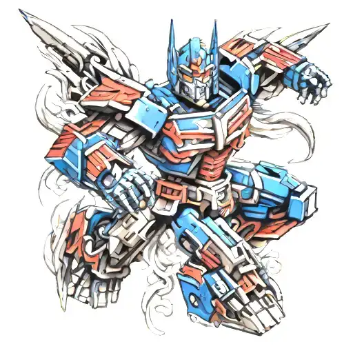Optimus Prime Transformers 4  tattoo design idea