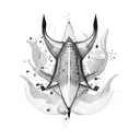 stingray  tattoo design idea