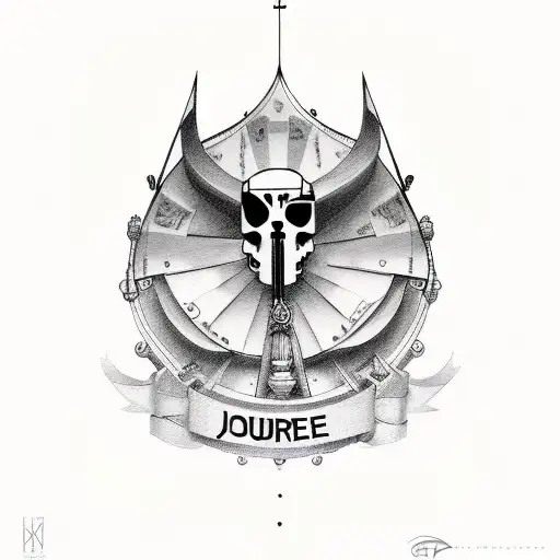 be your own judge, rival and role model tattoo tattoo design idea