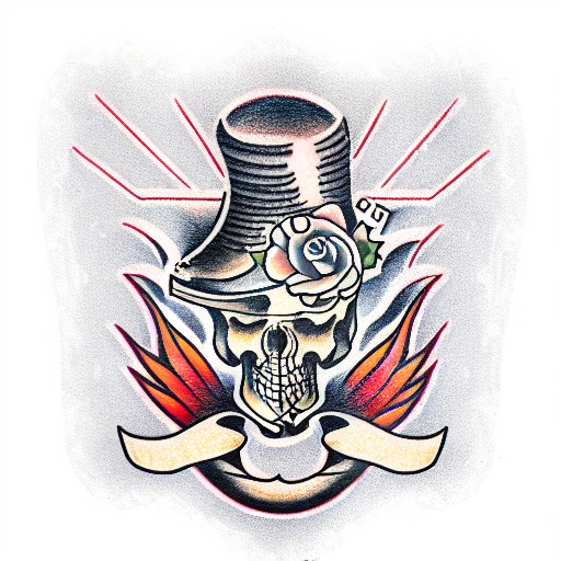 butcher's cleaver  tattoo design idea