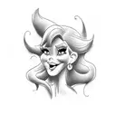 jessica rabbit with a gun tattoo design idea