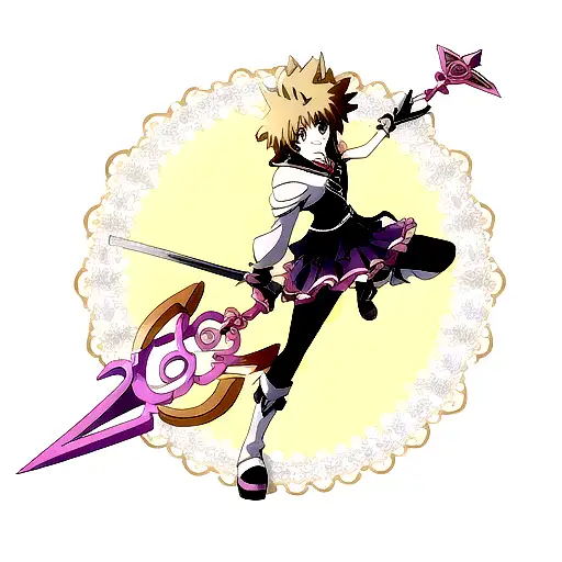 My girl with her keyblade! | Kingdom Hearts Amino