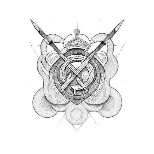 madrid tattoo design idea