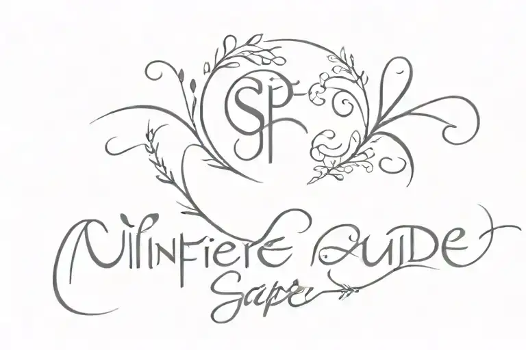 writ "sapere aude" and "mindfulness" tattoo design idea