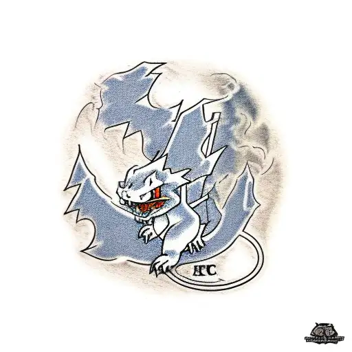 charizard tattoo design idea