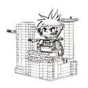 technic lego tattoo design idea