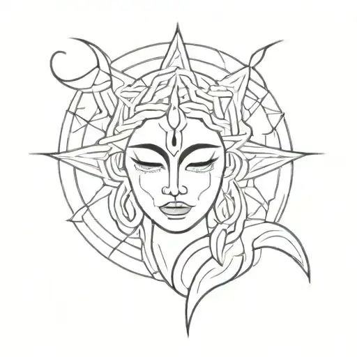 Kali tattoo design idea