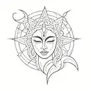 Kali tattoo design idea