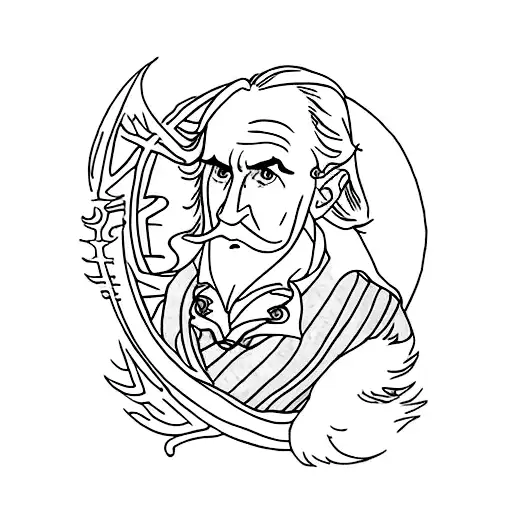 tolkien tattoo design idea