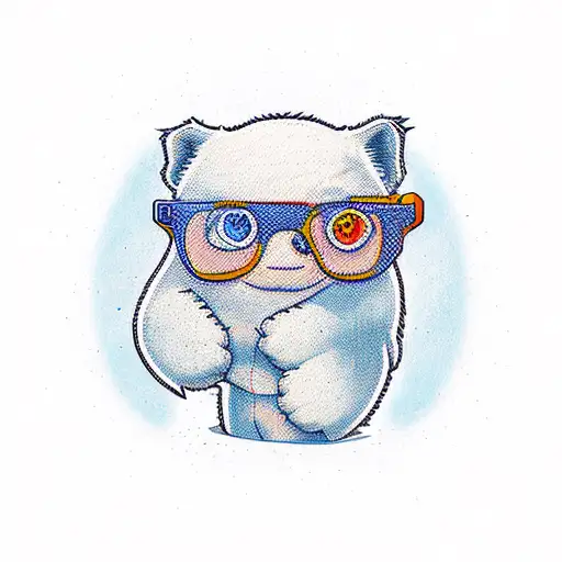 nerd tattoo design idea