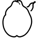 pear tattoo design idea